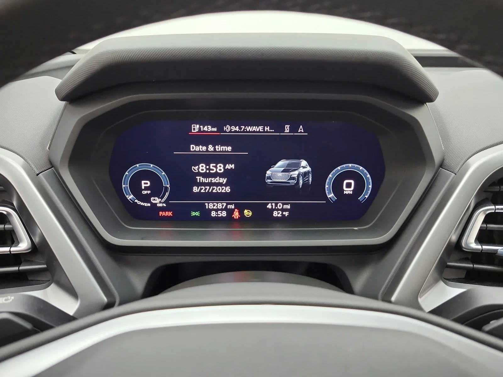 Used 2023 Pebble Gray Audi Premium Plus image 9