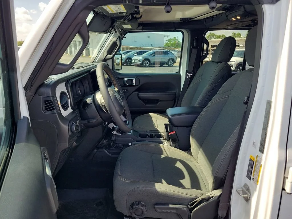 Used 2024 White Jeep 4-Door Sport S 4x4 image 25