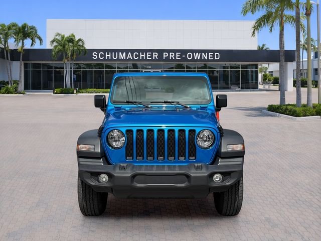 Used 2023 Blue Jeep Sport image 2