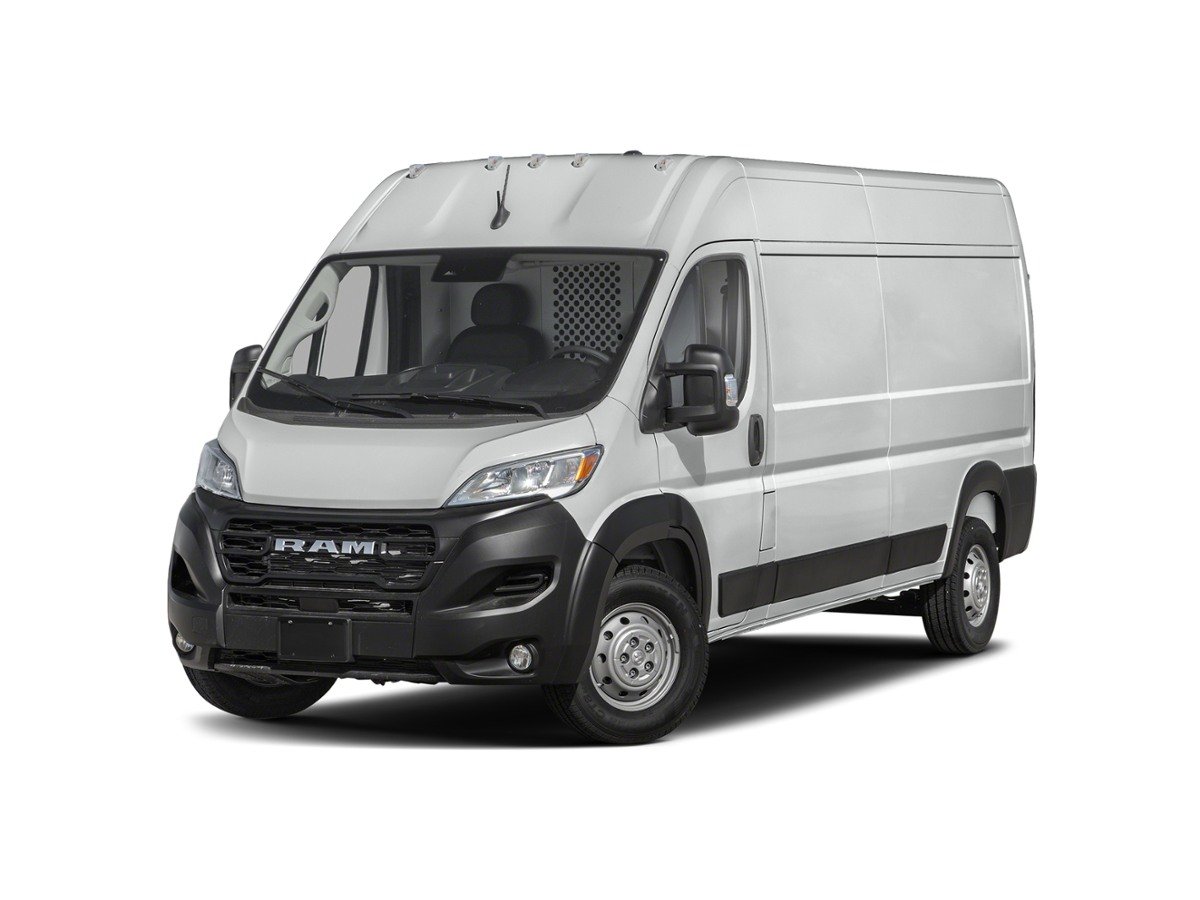 Used 2024 Bright White Clearcoat RAM High Roof image 1