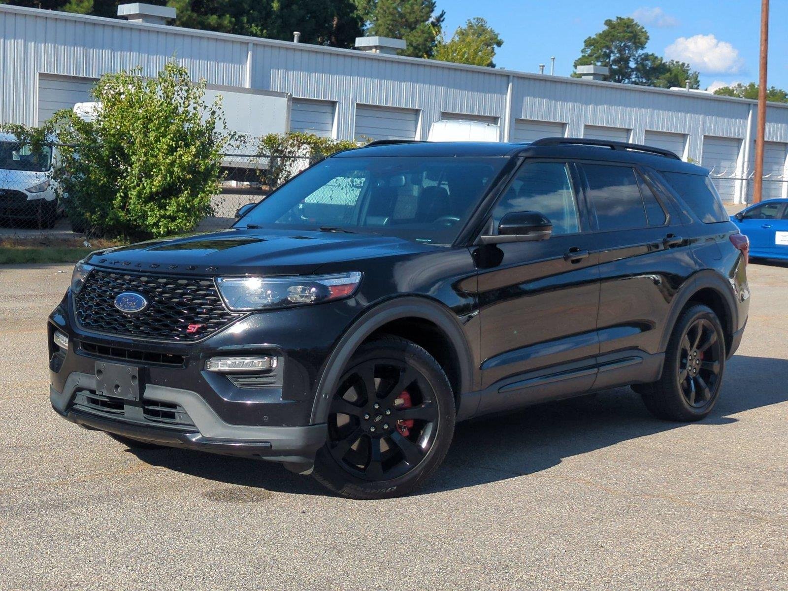Used 2023 Agate Black Metallic Ford ST image 1