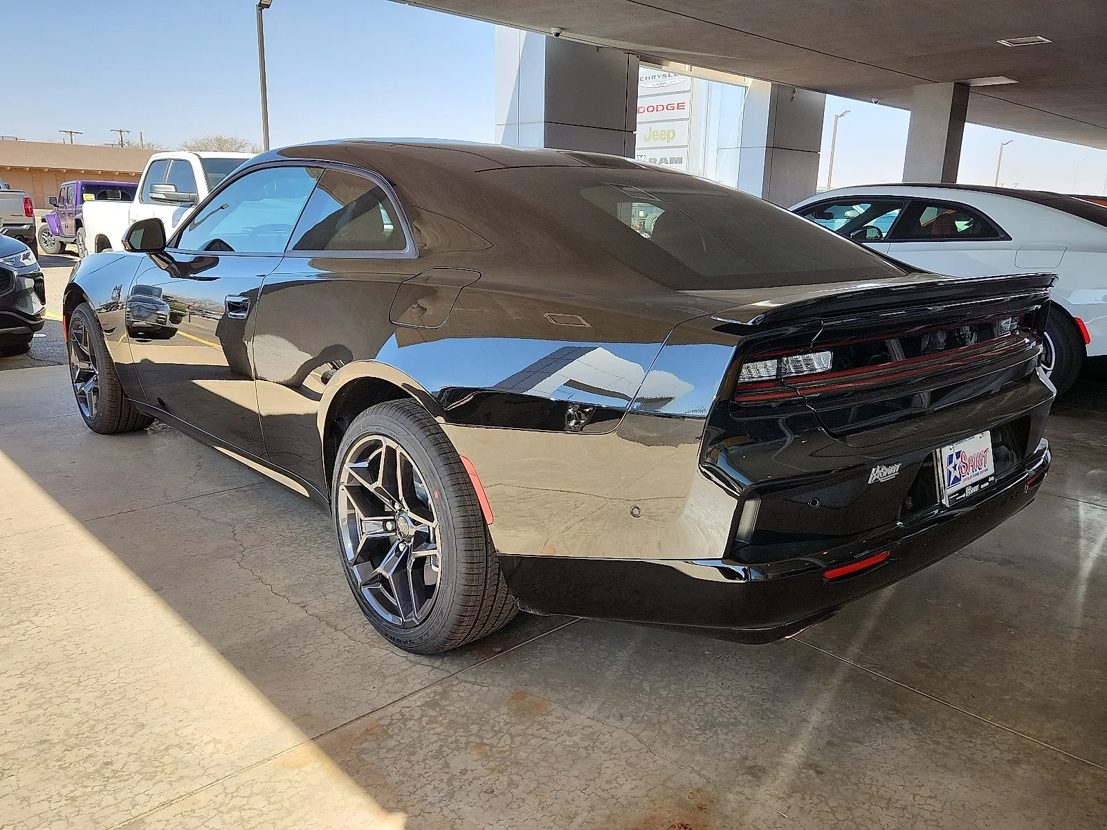 New 2026 Black Dodge SCAT PACK 2-DOOR AWD image 3