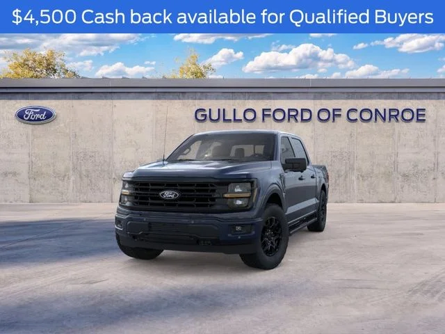 New 2026 Antimatter Blue Metallic Ford XLT image 2
