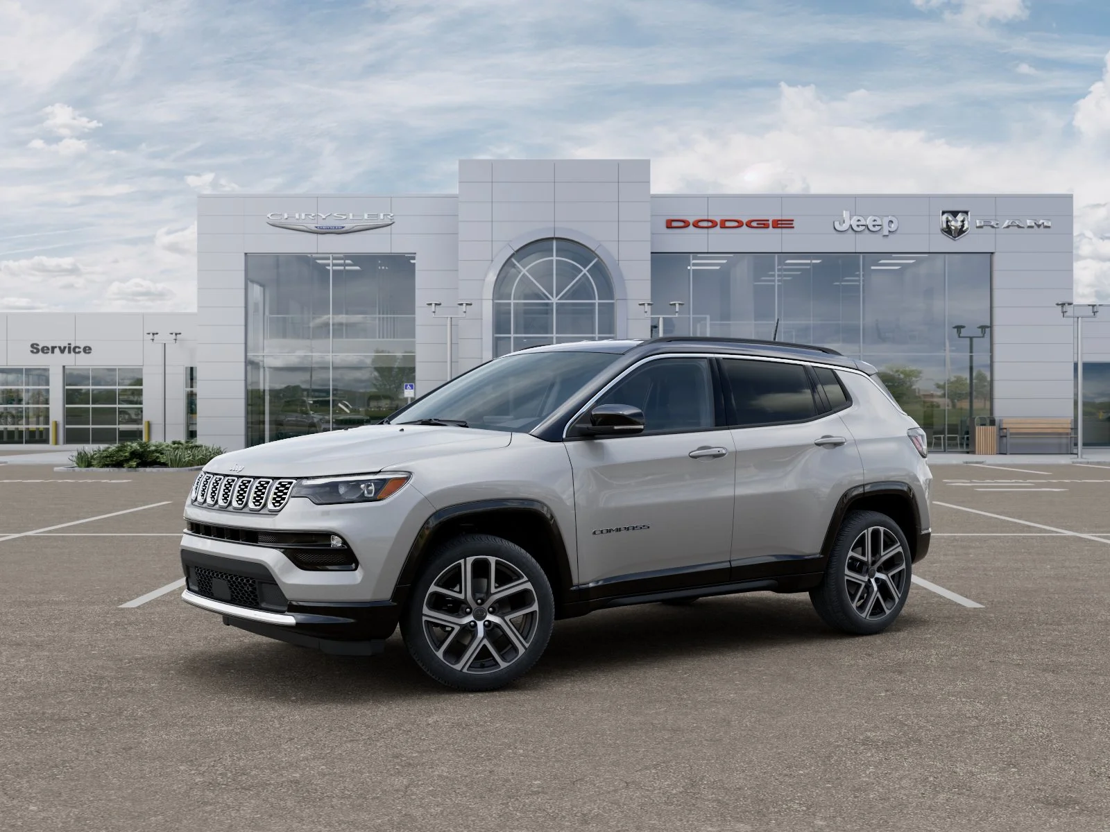 New 2025 Silver Zynith Metallic Clear-Coat Exterior Paint Jeep Limited image 36
