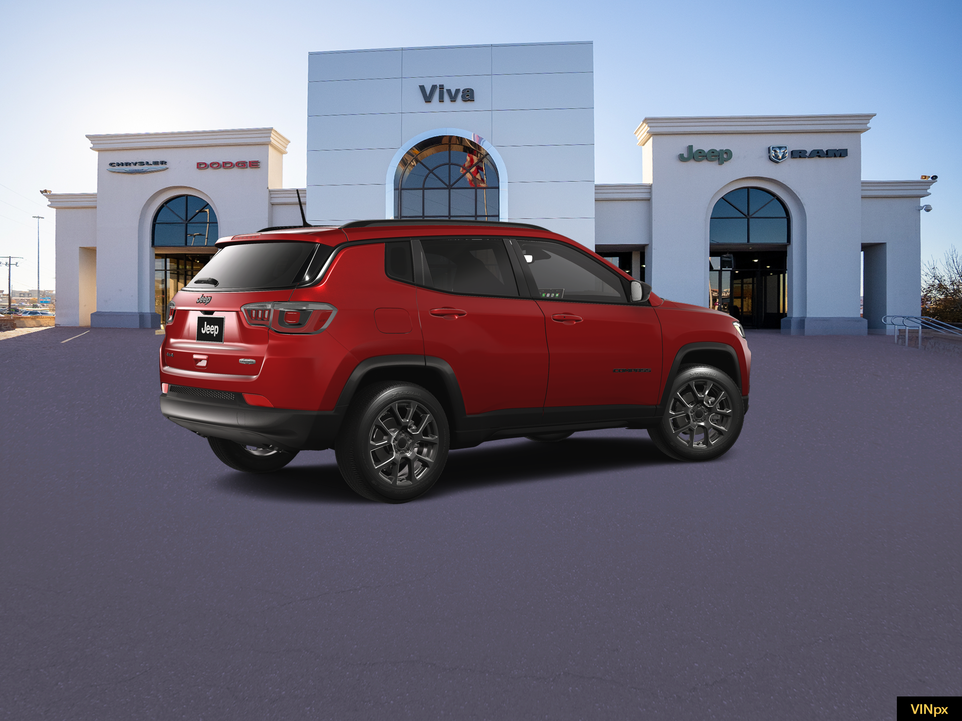 New 2026 Red Hot Pearl-Coat Exterior Paint Jeep Latitude image 20