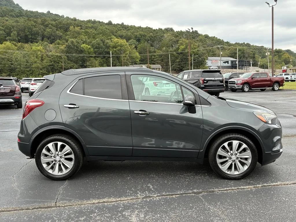 Used 2018 Includes (CM5) Black Carbon Metallic lower exterior accent color, Paint code W700S. Buick Preferred image 5