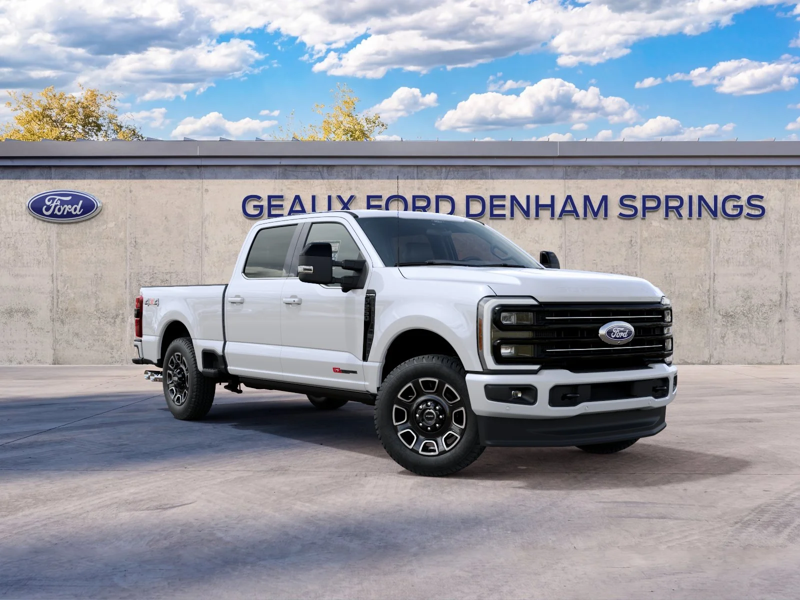 New 2027 Star White Metallic Tri-Coat Ford F-250® Platinum® image 33