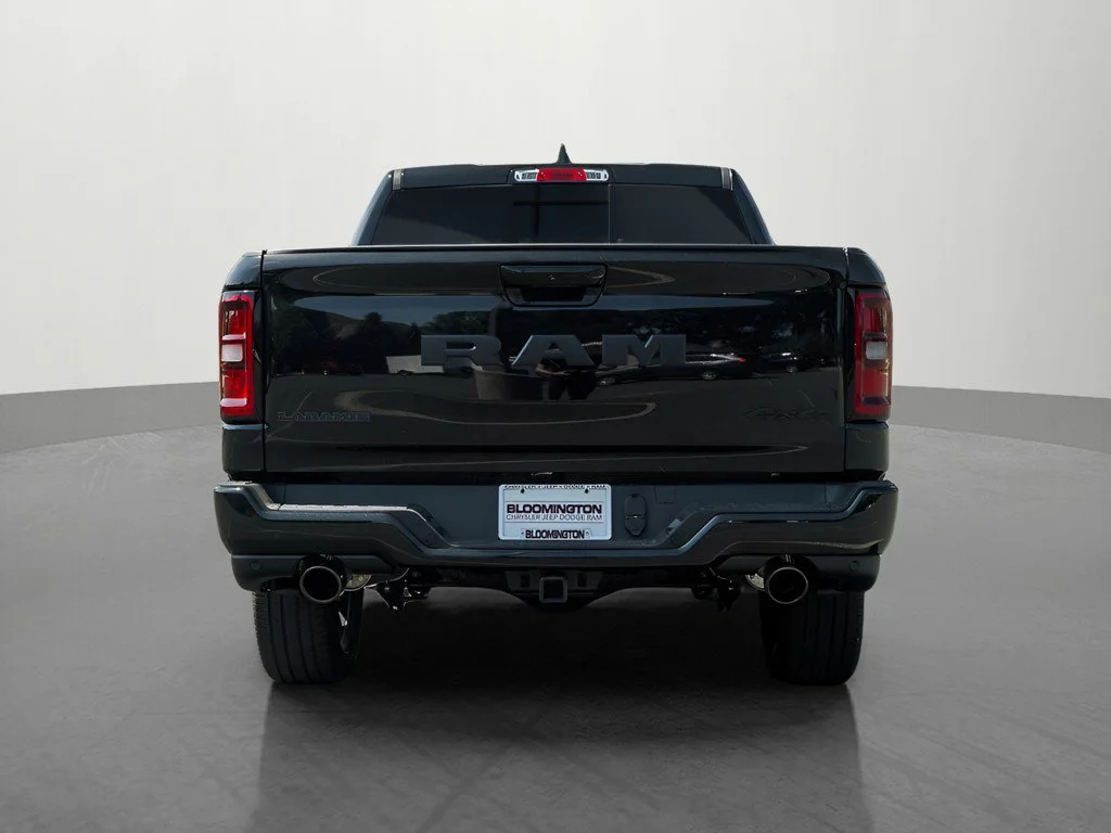 New 2026 Diamond Black Crystal Pearlcoat RAM Laramie image 4