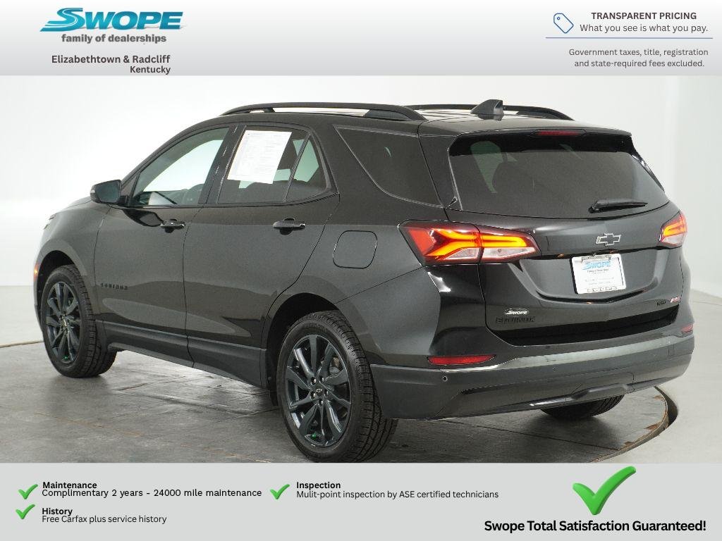 Used 2023 Mosaic Black Metallic Chevrolet RS image 6