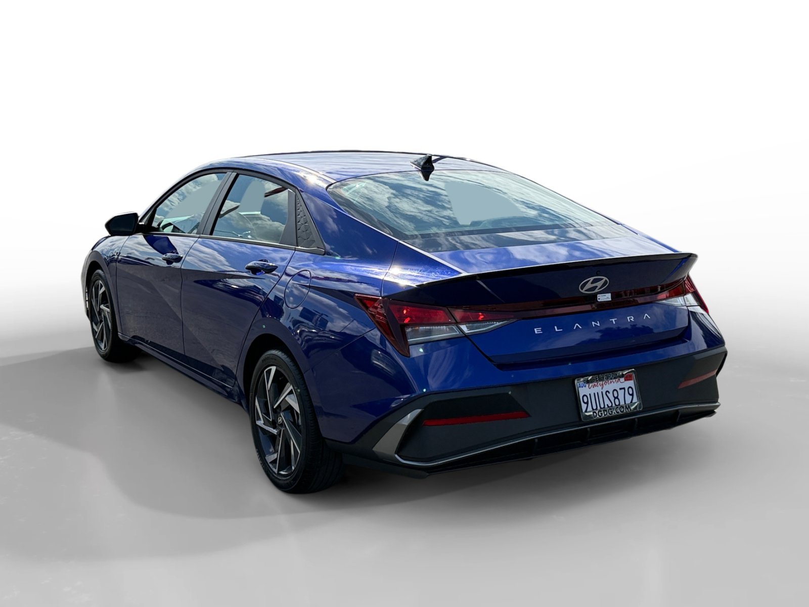 Certified Used 2025 Intense Blue Hyundai SEL Sport image 3