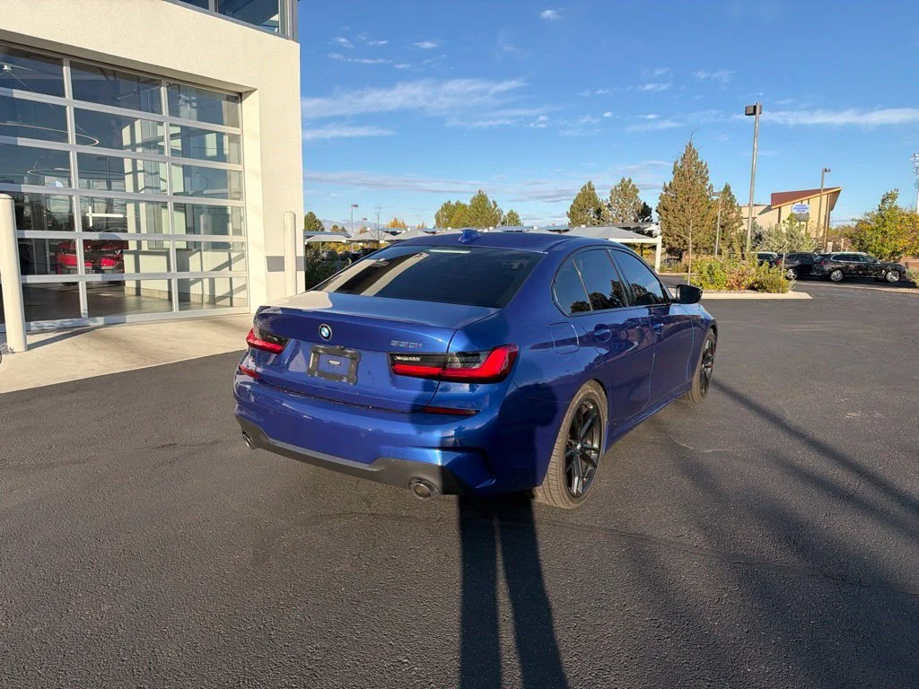 Used 2021 Blue BMW 330i xDrive image 5