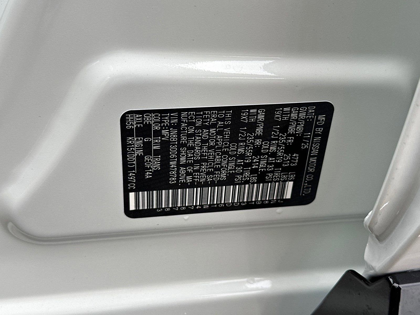 New 2026 White Nissan Platinum image 37