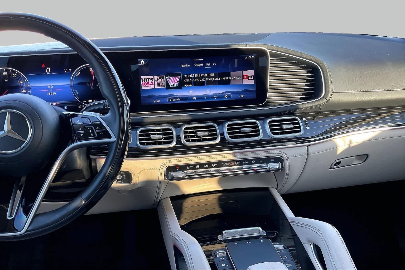 Certified Used 2024 MANUFAKTUR Diamond White Metallic Mercedes-Benz GLE 450e Plug-In Hybrid image 7