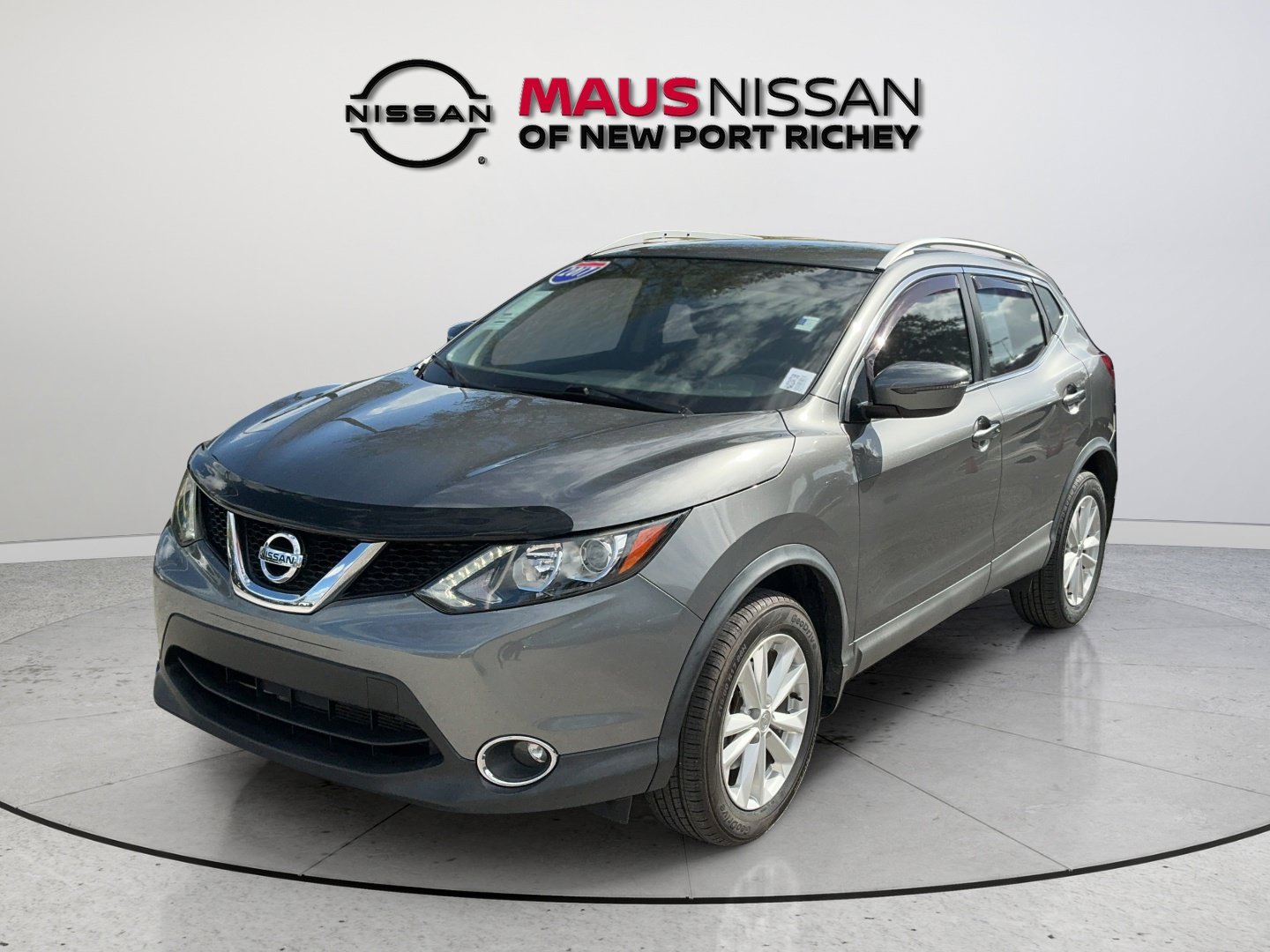 Certified Used 2017 Gray Nissan SV image 4