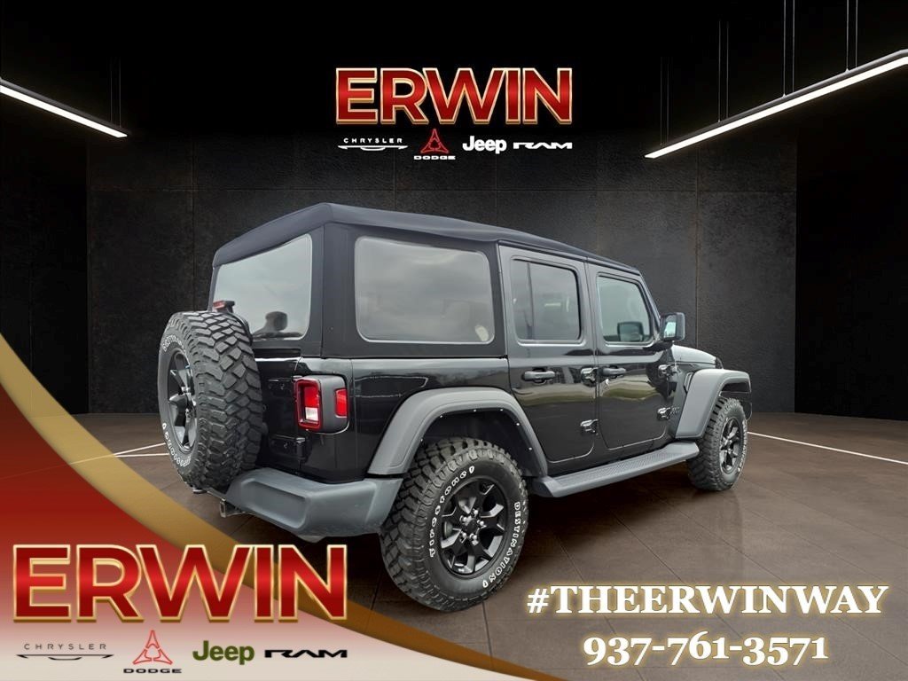 Used 2022 Black Jeep Willys image 7
