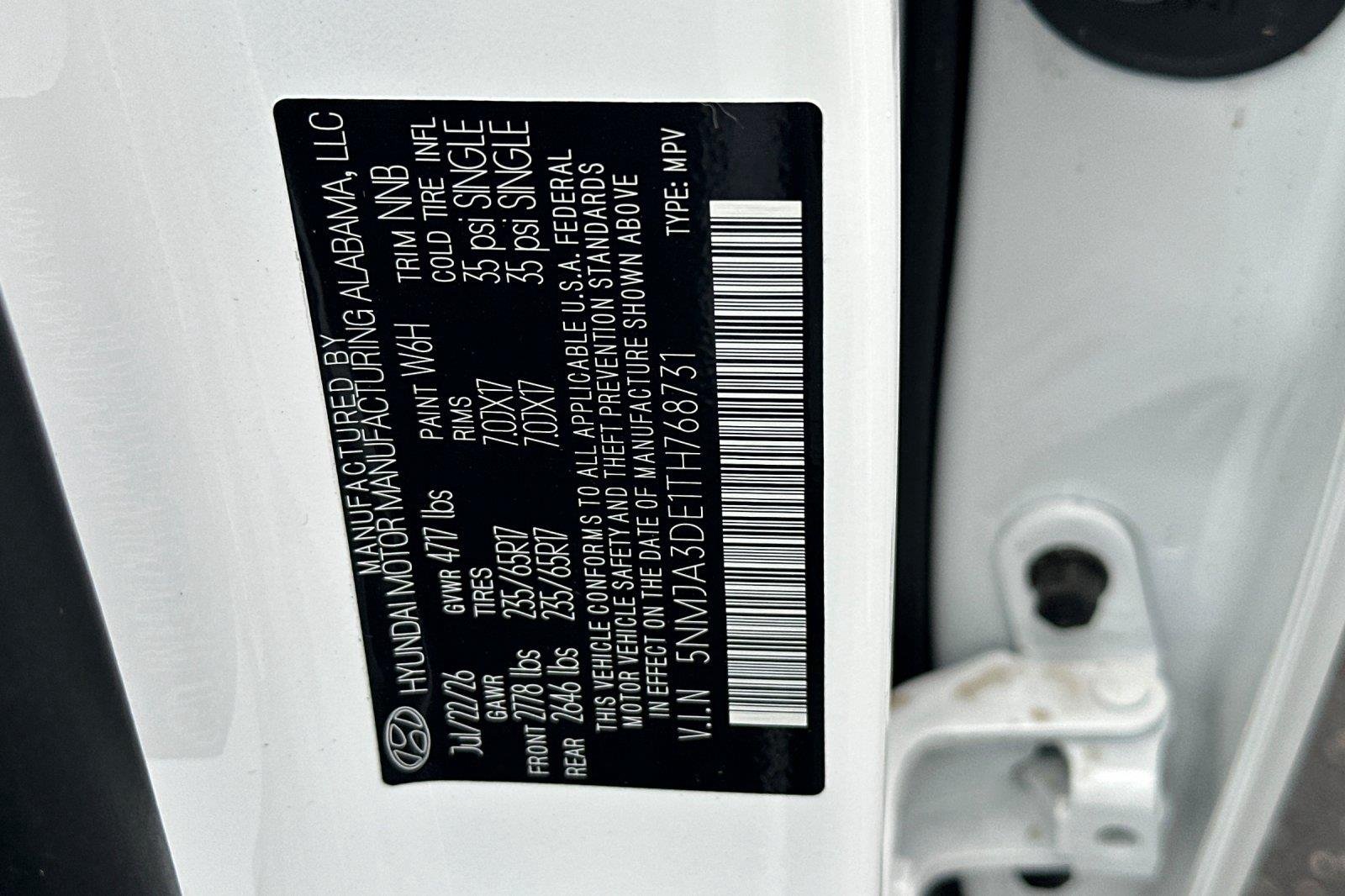 New 2026 Serenity White Pearl Hyundai SE FWD image 44