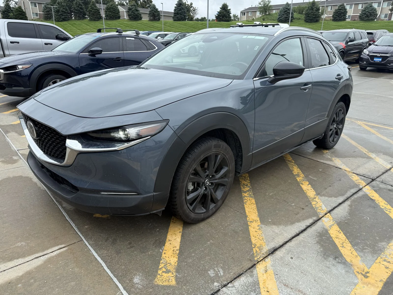 Used 2025 Gray Mazda 2.5 S Carbon Edition image 1