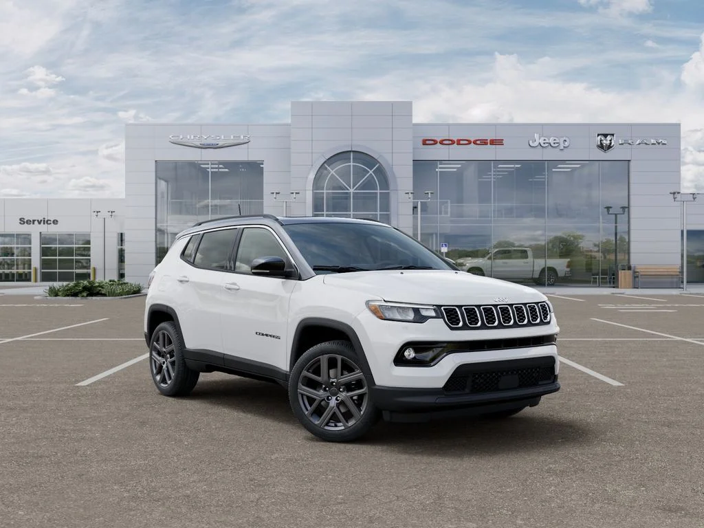 New 2026 Bright White Clear-Coat Exterior Paint Jeep Limited image 5