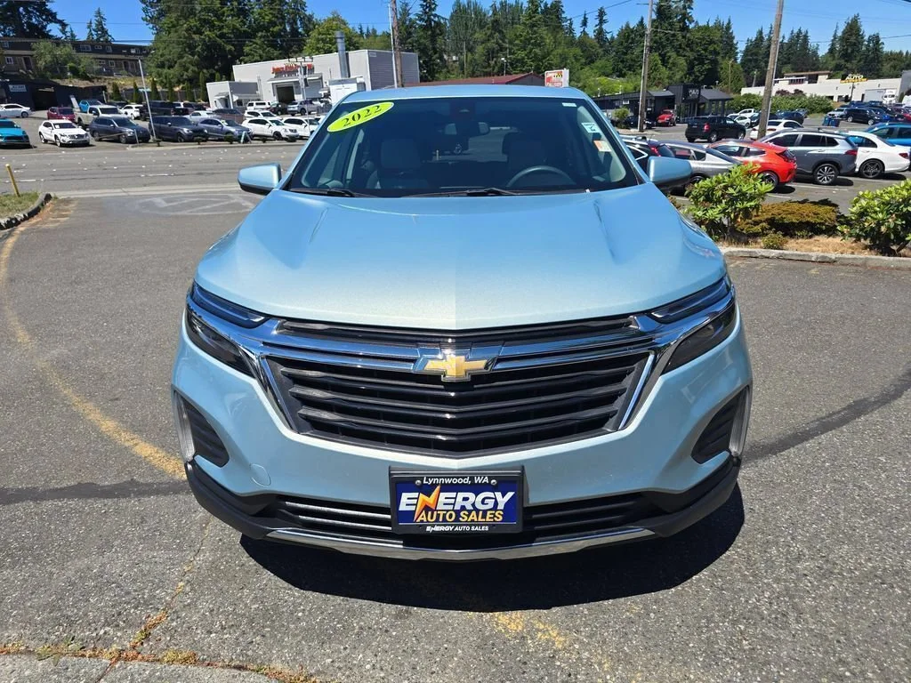 Used 2022 Chevrolet Equinox LT with VIN 2GNAXKEV5N6112105 for sale in North Bend, WA