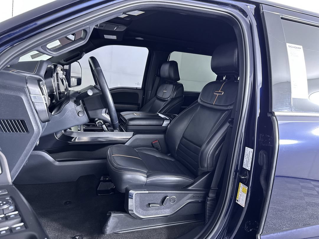 Used 2022 Antimatter Blue Metallic Ford Platinum image 15