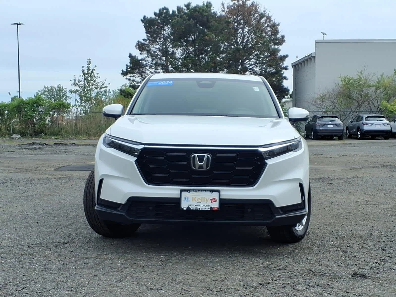 Certified Used 2024 Platinum White Pearl Honda EX-L image 2