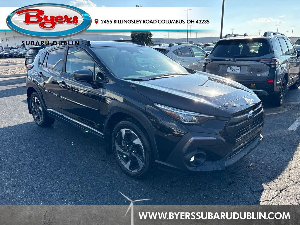 Certified Used 2025 Black Subaru Limited image 1