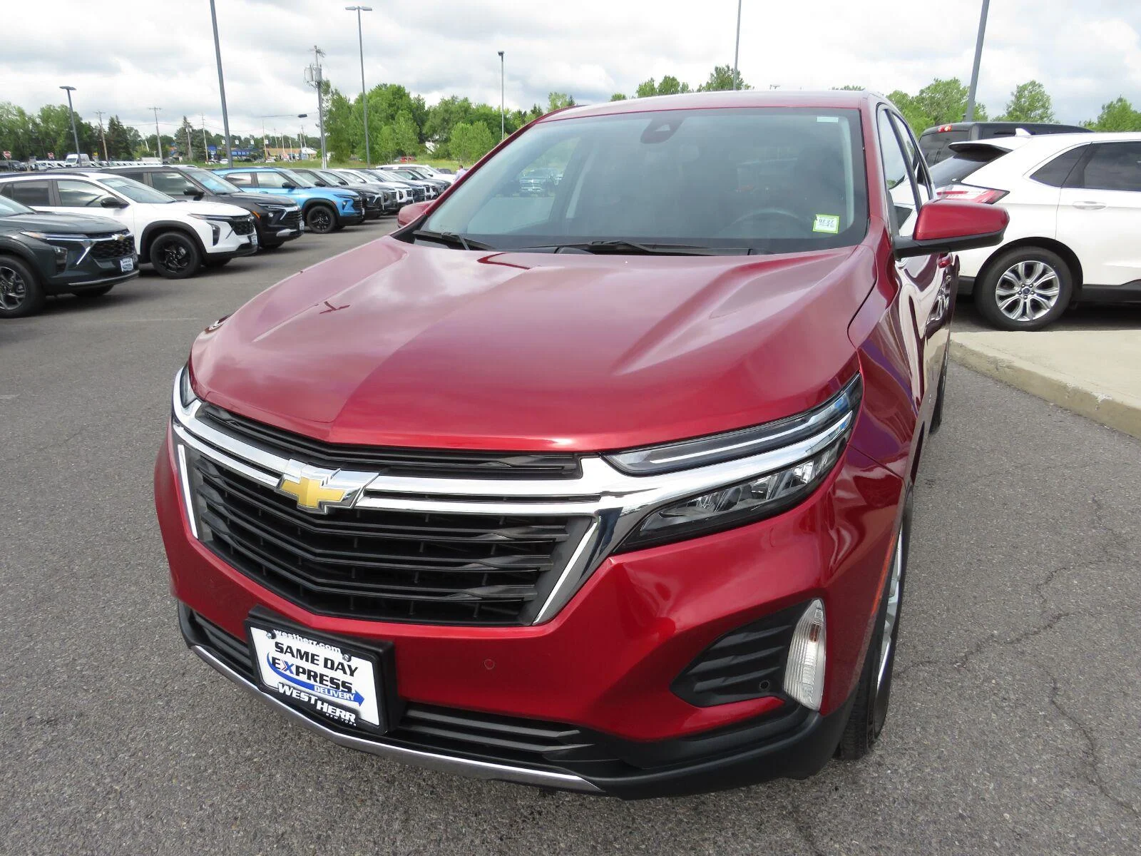 Used 2023 Radiant Red Tintcoat Chevrolet LT image 16