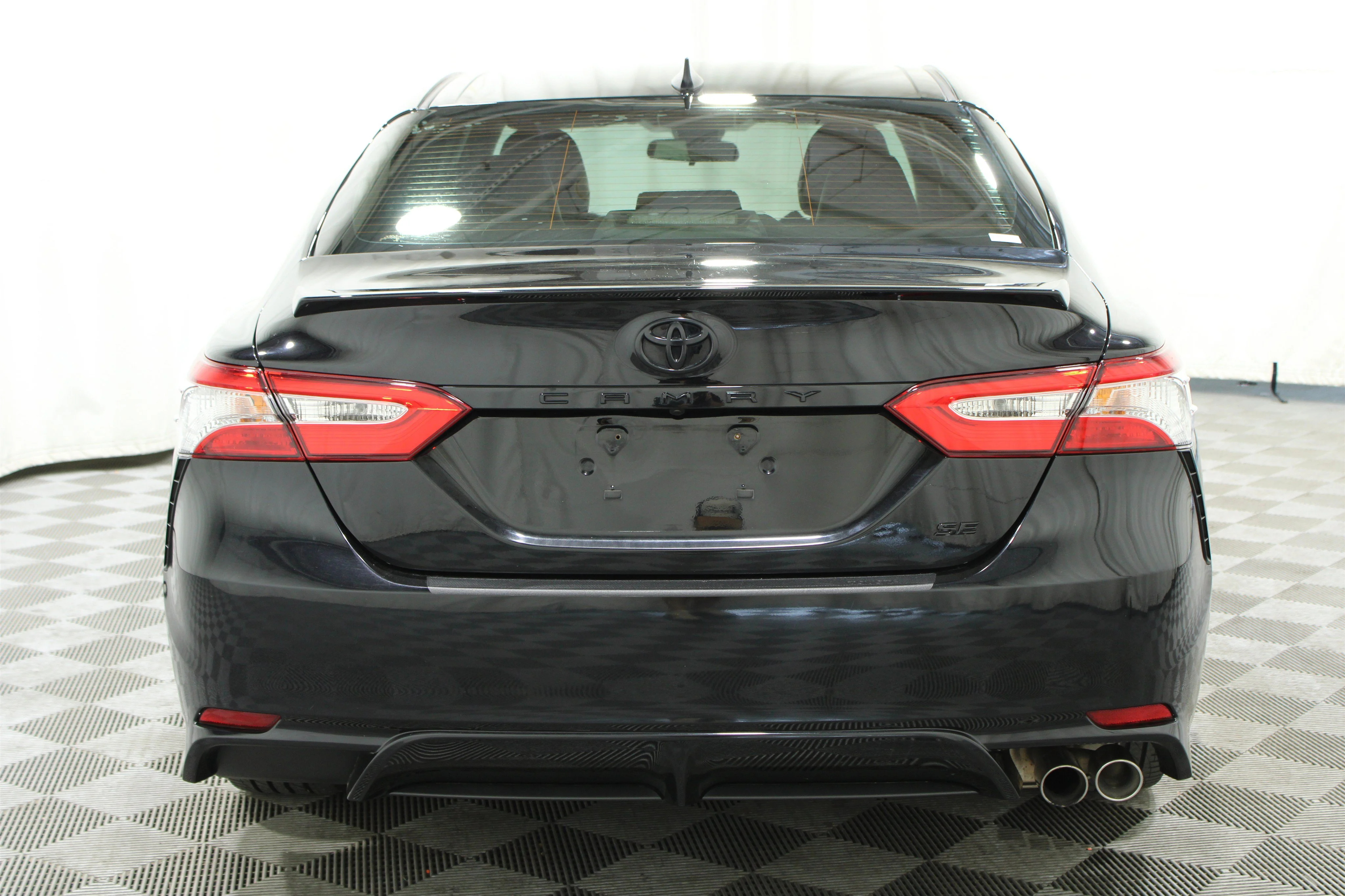 Used 2020 Midnight Black Metallic Toyota SE Nightshade image 28