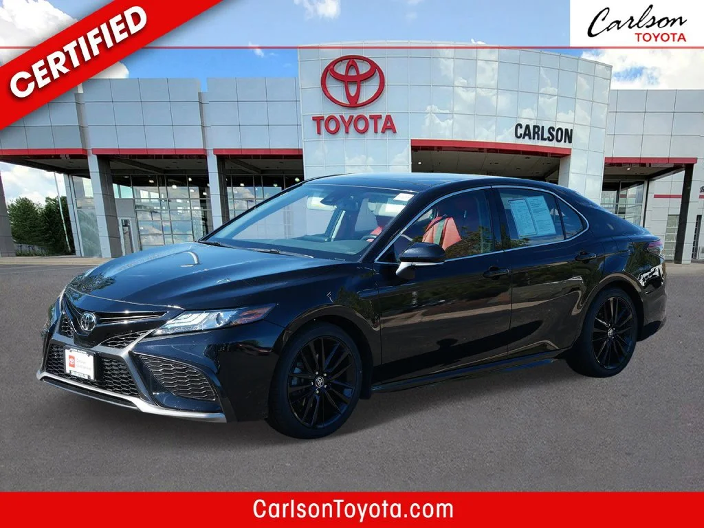 Used 2022 Black Toyota XSE image 1
