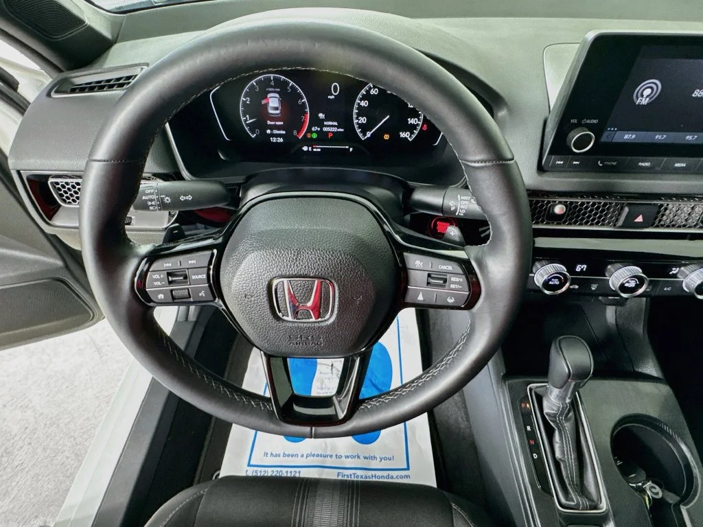 Certified Used 2024 Platinum White Pearl Honda Sport image 14