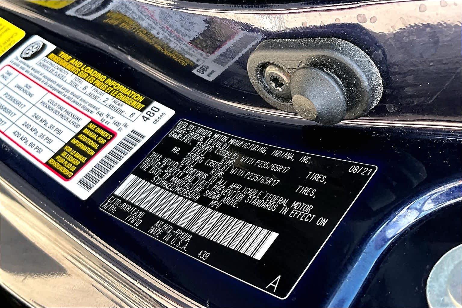 Used 2021 Blueprint Toyota XLE image 34