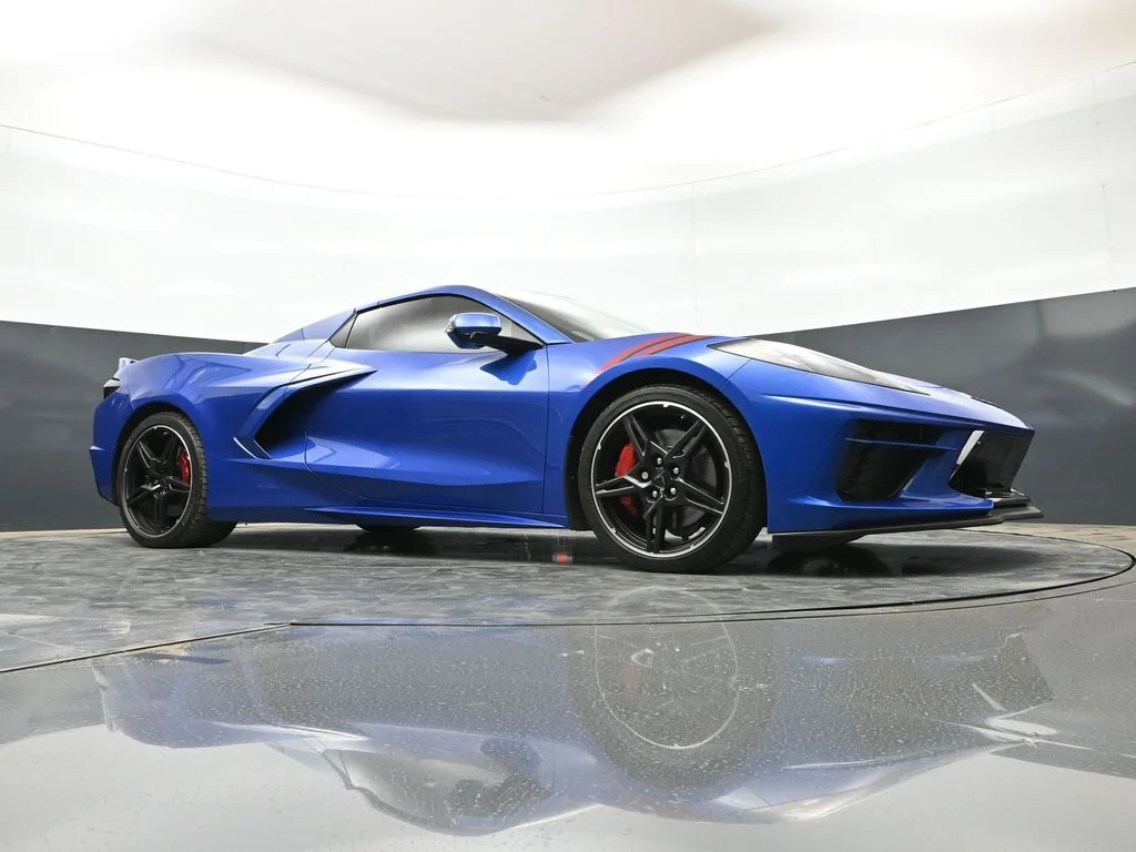 Used 2022 Blue Chevrolet Stingray image 46