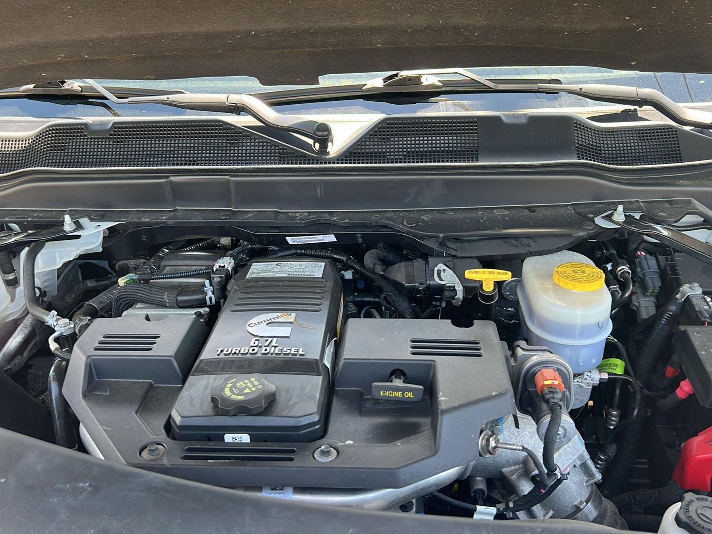 Used 2024 Bright White Clearcoat Ram SLT image 34
