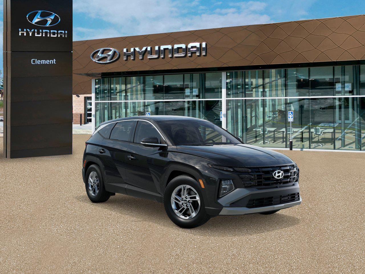 New 2026 Black Hyundai SE AWD image 2