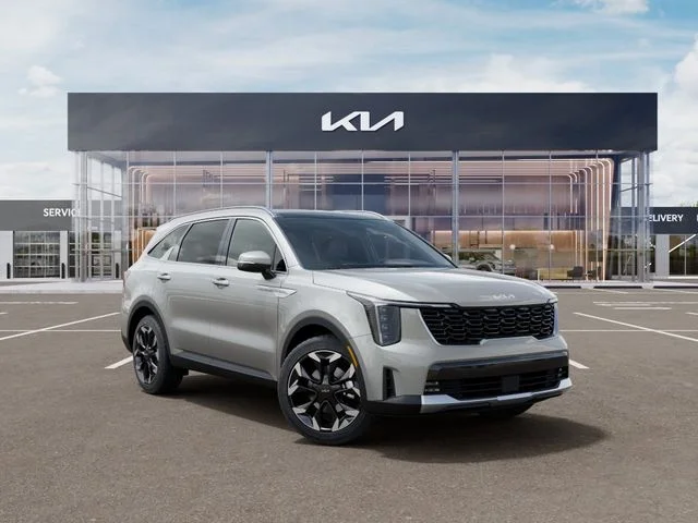 New 2026 Ivory Silver Kia EX image 1