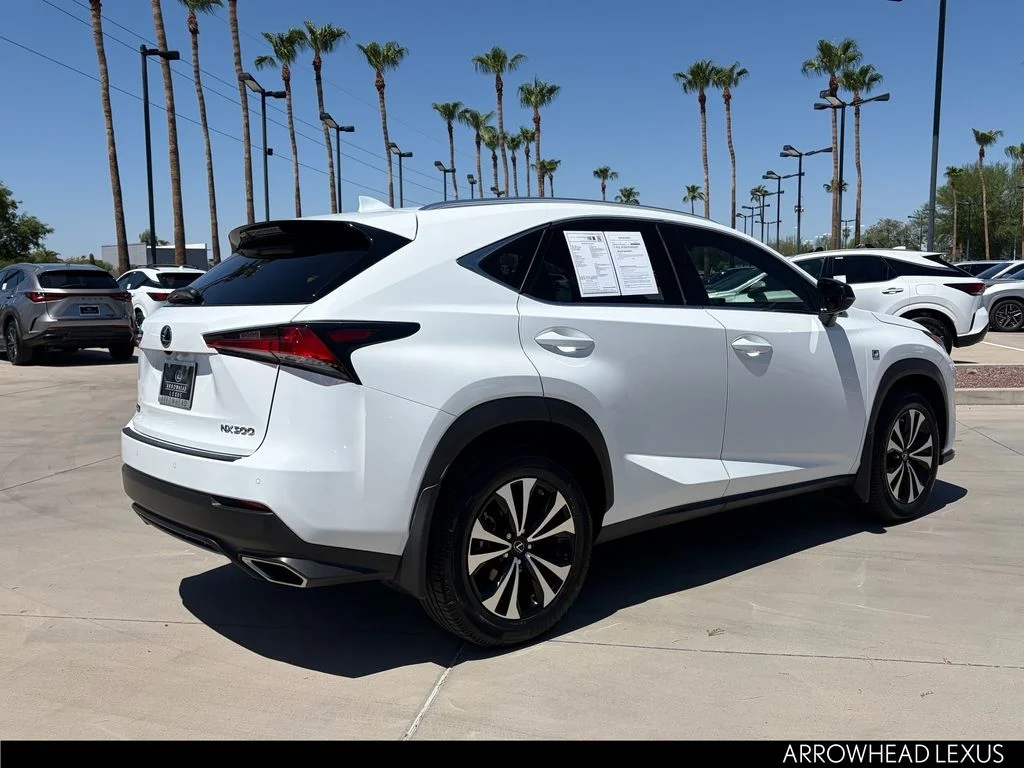 Used 2020 White Lexus 300 F Sport image 6