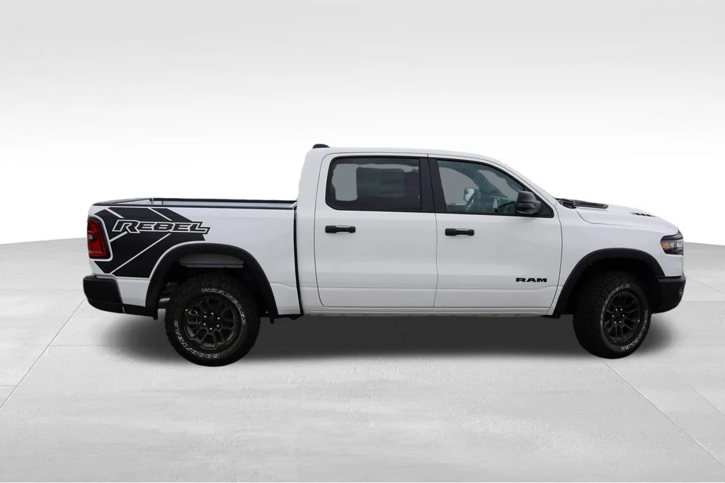 New 2026 Bright White Clearcoat Ram Rebel image 2