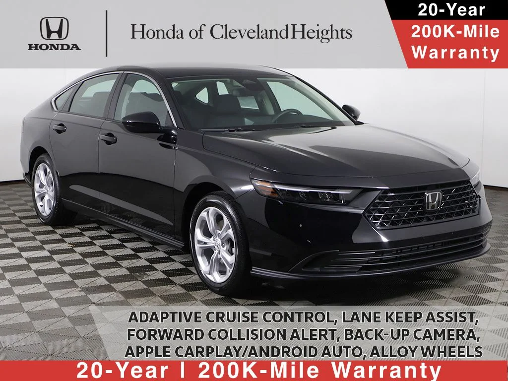 New 2026 Crystal Black Pearl Honda LX image 1
