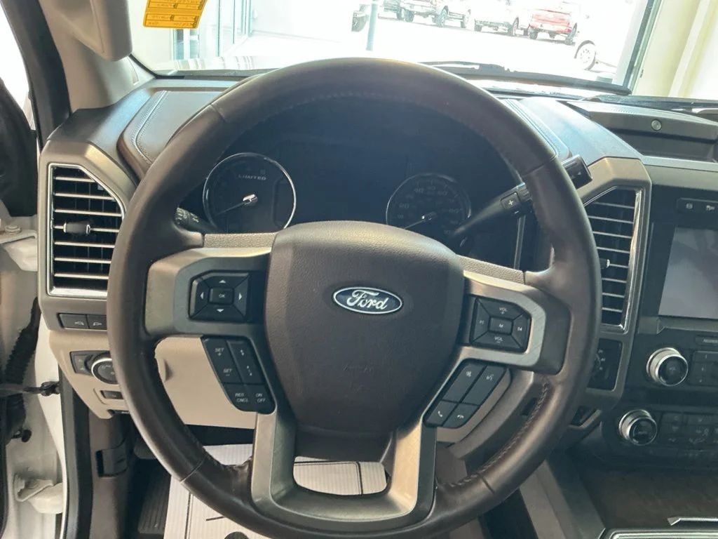 Used 2019 White Platinum Clearcoat Metallic Ford Limited image 15