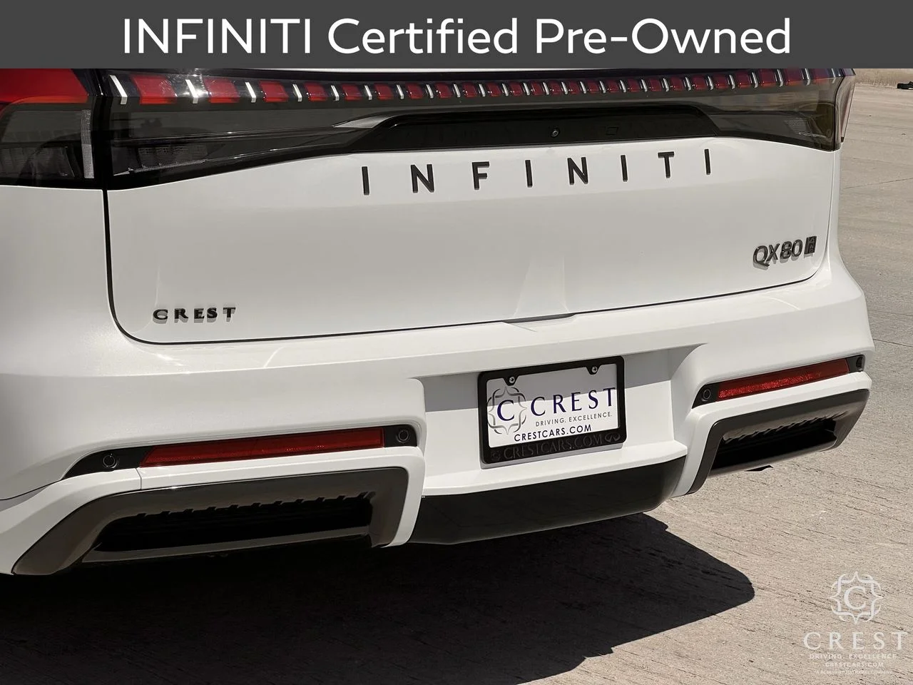 Certified Used 2026 Radiant White INFINITI AUTOGRAPH image 7