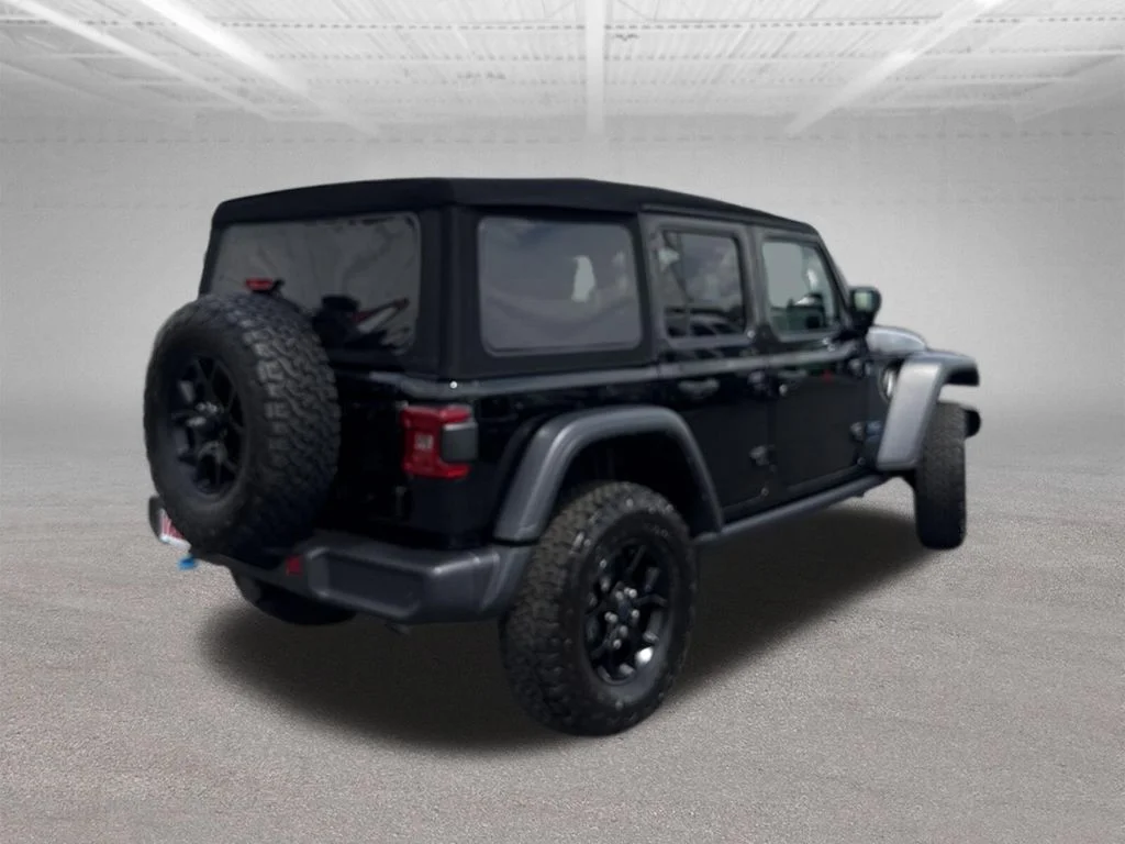 Certified Used 2024 Black Clearcoat Jeep Willys 4xe image 54