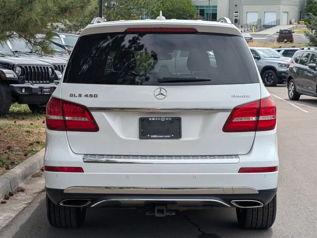 Used 2017 Polar White Mercedes-Benz GLS 450 image 4