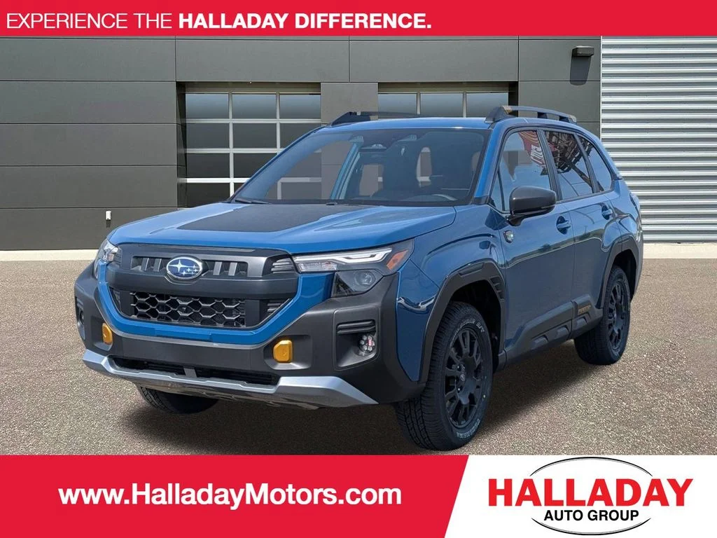 New 2026 GEYSER BLUE Subaru Wilderness image 1