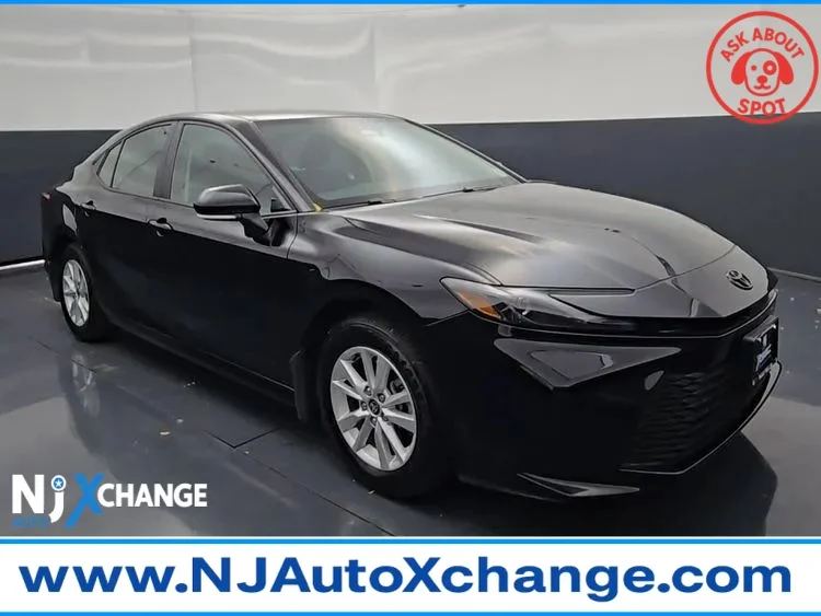 Used 2026 Black Toyota LE Sedan 4D image 1