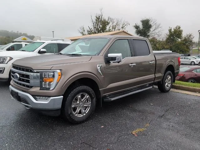 Certified Used 2021 Stone Gray Metallic Ford Lariat image 41