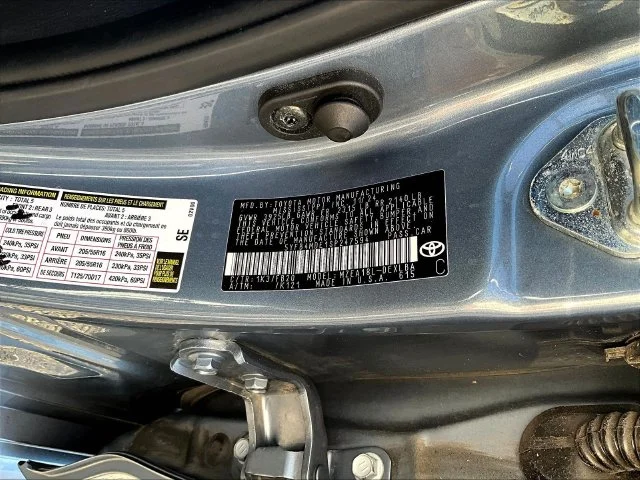 Used 2025 Blue Toyota LE image 21