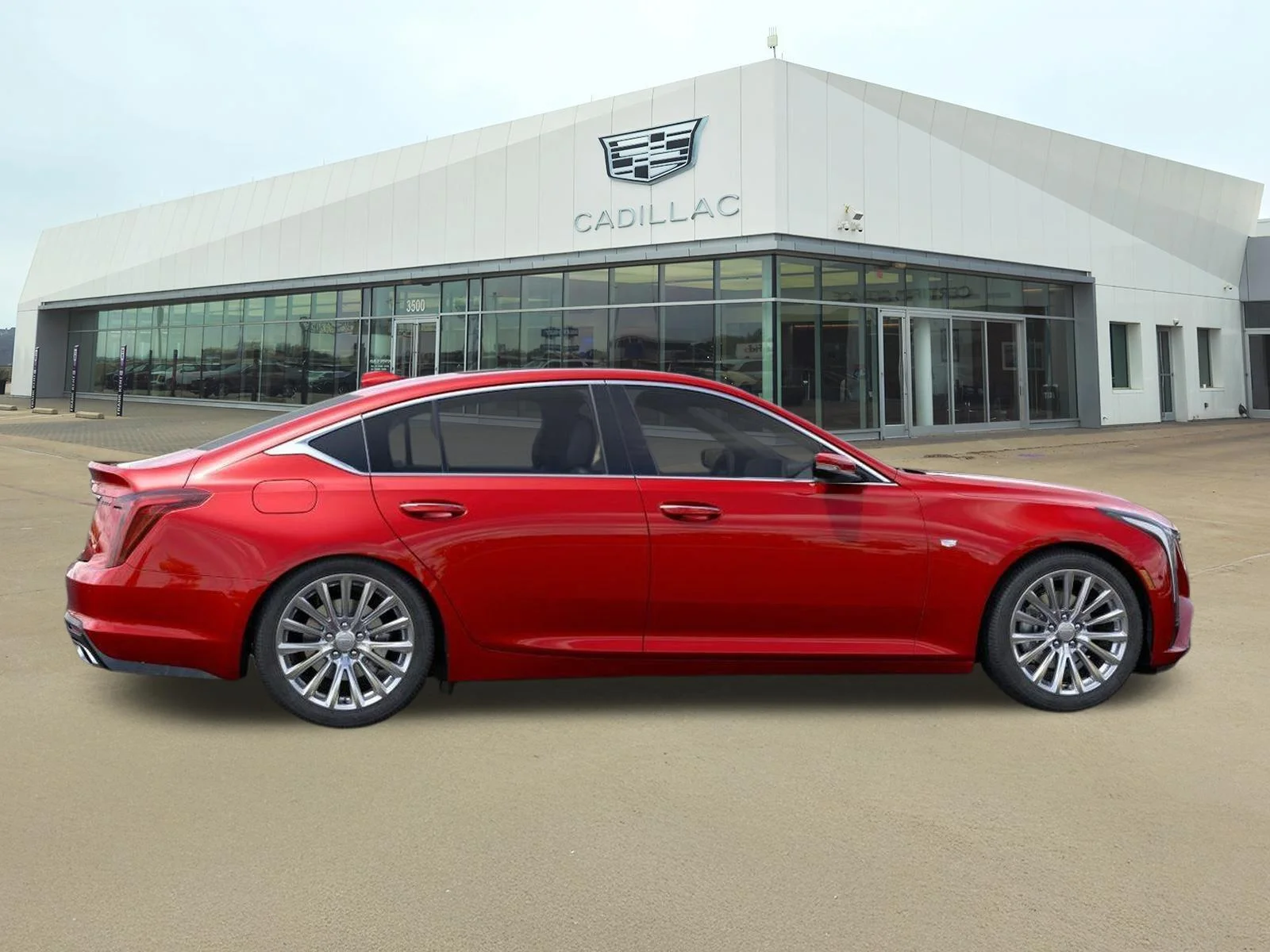 New 2026 Radiant Red Tintcoat Cadillac Premium Luxury image 5