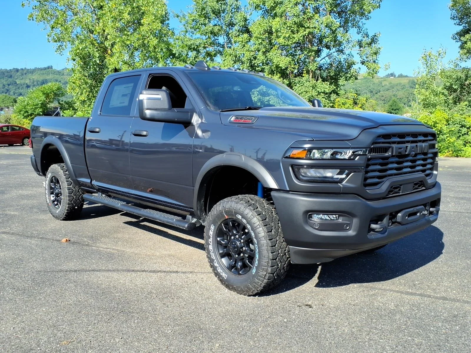 New 2026 Forged Blue Metallic Exterior Paint RAM Tradesman image 1