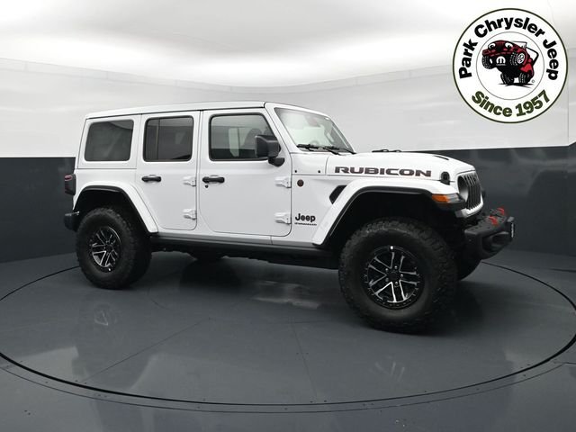 New 2026 Bright White Clear-Coat Exterior Paint Jeep Rubicon X image 1