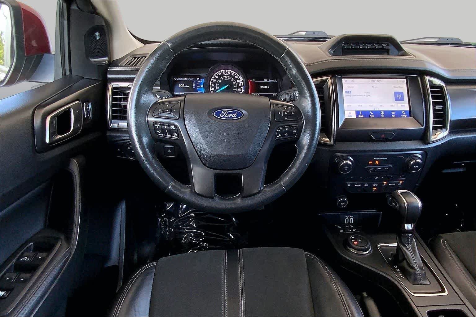 Used 2021 Rapid Red Metallic Tinted Clearcoat Ford LARIAT image 6